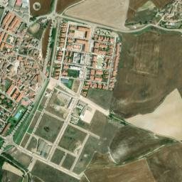 Villalobón map(satellite map)