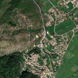 Rocca di Botte map(satellite map)