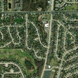 Streamwood map(satellite map)
