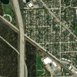 Satellite view of Park Ridge Country Club