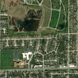 Satellite view of Tam O'Shanter Golf Course