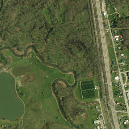 Limestone New York High Resolution Satellite Map