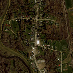 Toll Gate Corner New York High Resolution Satellite Map