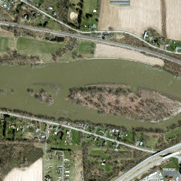 Hoopers Valley New York High Resolution Satellite Map