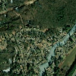 Shaker Pines Connecticut High Resolution Satellite Map