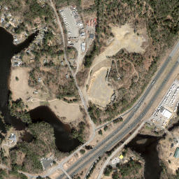 Mashapaug Connecticut High Resolution Satellite Map