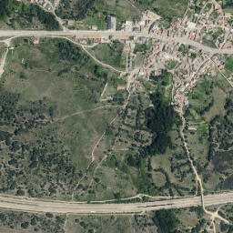 Mombuey map(satellite map)
