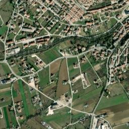 Pescina map(satellite map)