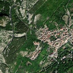 Taranta Peligna map(satellite map)