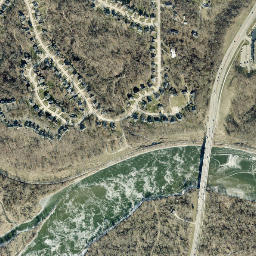 2501-2689 Edgewood Road Northwest, Cedar Rapids High Resolution Satellite Map