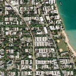Rogers Park map(satellite map)
