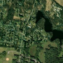 Linden Acres New York High Resolution Satellite Map