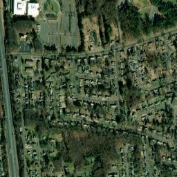 Brainerd Park Connecticut High Resolution Satellite Map