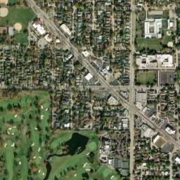 Lincolnwood map(satellite map)
