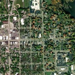 Tecumseh map(satellite map)