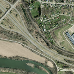 Chemung New York High Resolution Satellite Map