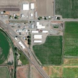 Hatfield California High Resolution Satellite Map