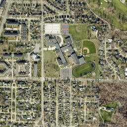 2205 Forest Dr SE Cedar Rapids IA High Resolution Satellite Map