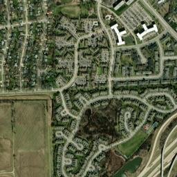 1876 Grove Avenue, Schaumburg, IL 60193 High Resolution Satellite Map