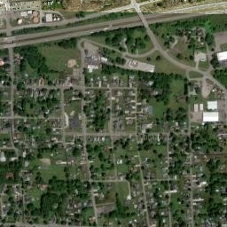 South Waverly map(satellite map)
