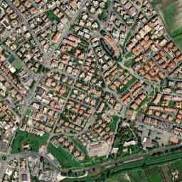 Cerveteri map(satellite map)