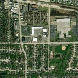 203-213 South Main Street, Bartlett, IL High Resolution Satellite Map