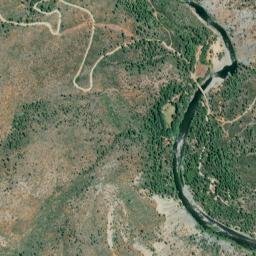 Rockland California High Resolution Satellite Map