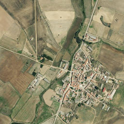 Vega de Villalobos map(satellite map)