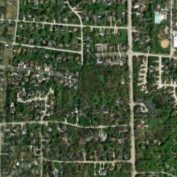 Satellite view of Medinah Country Club