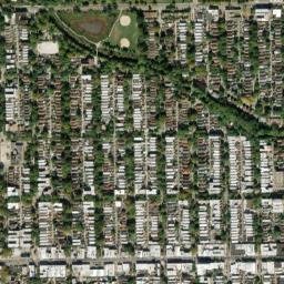 Albany Park map(satellite map)