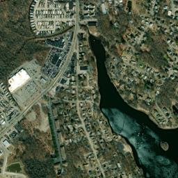 North Attleborough Center map(satellite map)