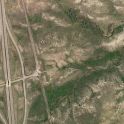 Highway 34, Wheatland, WY 82201, USA High Resolution Satellite Map