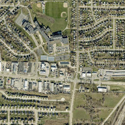 2191 Chandler St SW Cedar Rapids IA High Resolution Satellite Map