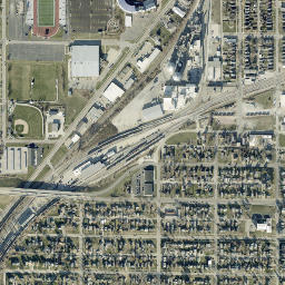 1362-1438 16th Avenue Southwest, Cedar Rapids High Resolution Satellite Map