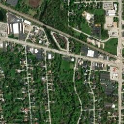 Wood Dale map(satellite map)