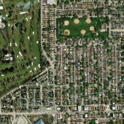 4600-4604 North Melvina Avenue Chicago High Resolution Satellite Map