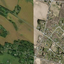 Spencer Corners New York High Resolution Satellite Map