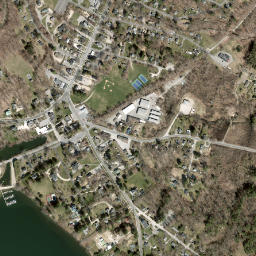 Lakeville Connecticut High Resolution Satellite Map