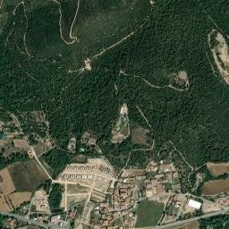 Regencós map(satellite map)