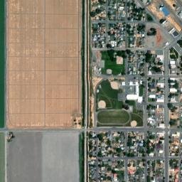 Tulelake California High Resolution Satellite Map
