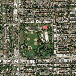 Portage Park map(satellite map)