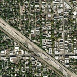 Irving Park map(satellite map)