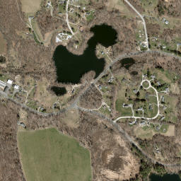 Ore Hill Connecticut High Resolution Satellite Map