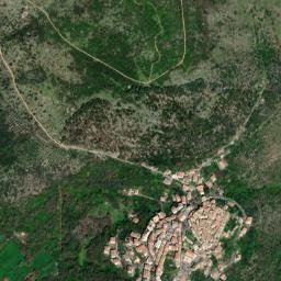 Cerreto Laziale map(satellite map)