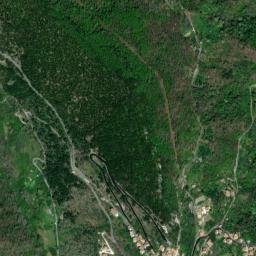 Canterano map(satellite map)
