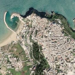 Peschici map(satellite map)