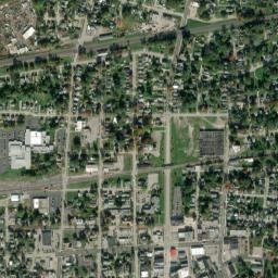 Conneaut map(satellite map)