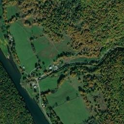 Peas Eddy New York High Resolution Satellite Map