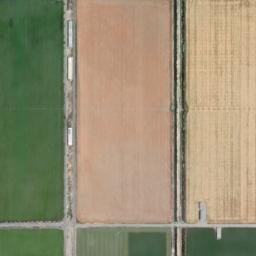 Dalton California High Resolution Satellite Map