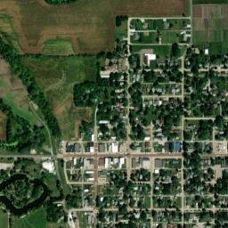 130 North 4th Street Lyons NE 68038 High Resolution Satellite Map